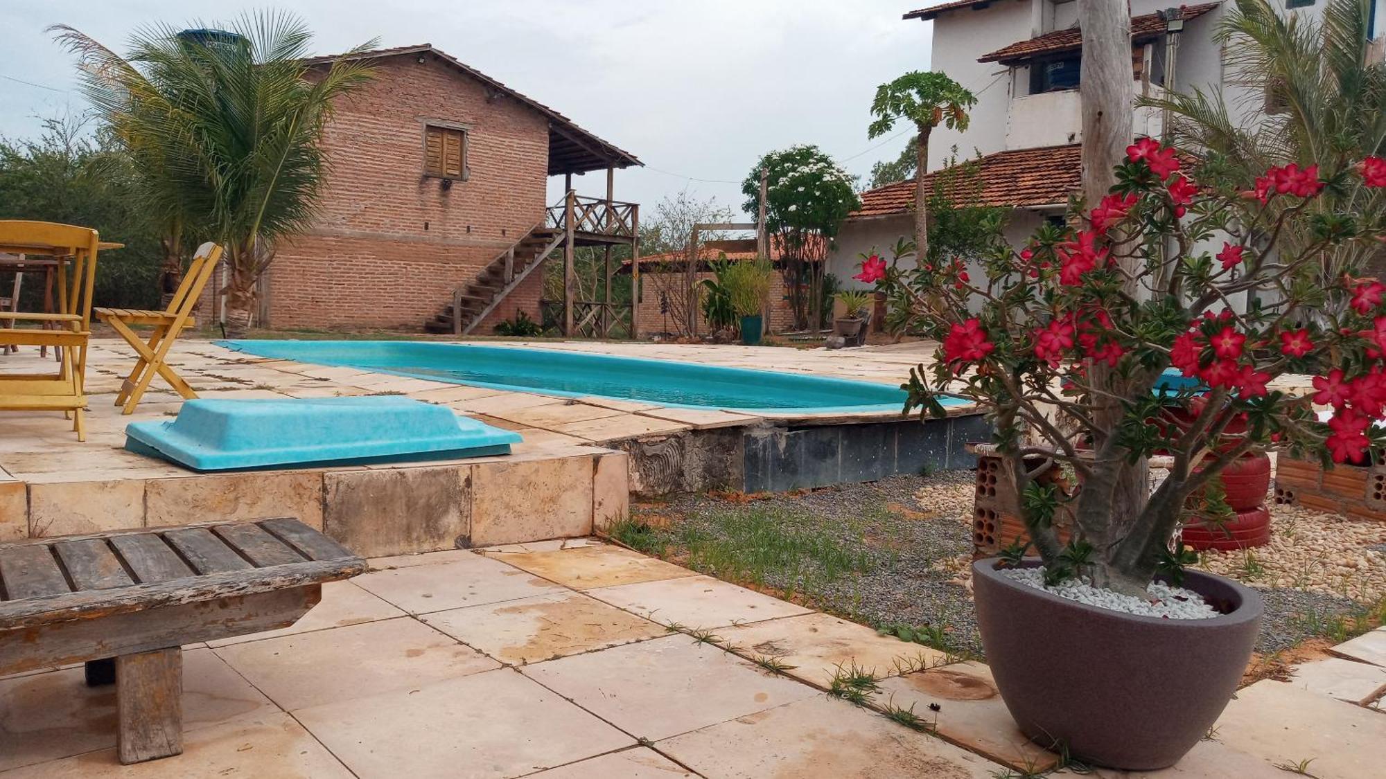 Hotel Camping E Pousada Tres Lagoas à Luis Correia Extérieur photo