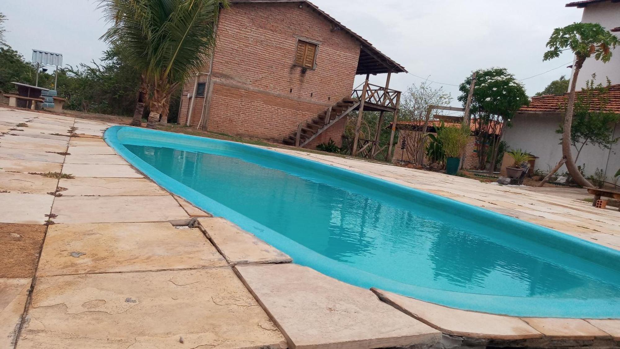 Hotel Camping E Pousada Tres Lagoas à Luis Correia Extérieur photo
